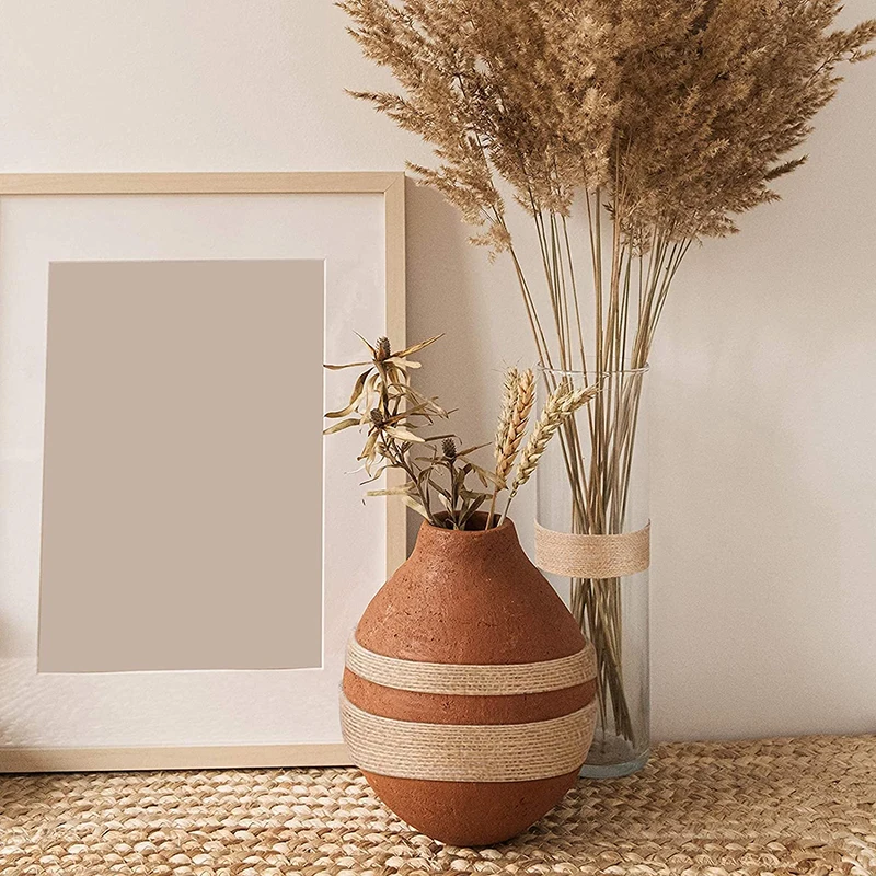 Natural Burlap Fabric Roll 25/ - Velvet Ribbon Roll recension och pris