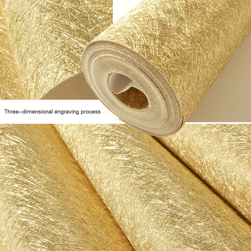 3D Stereoscopic Relief Gold Fo - Glitter Vinyl Roll recension och pris