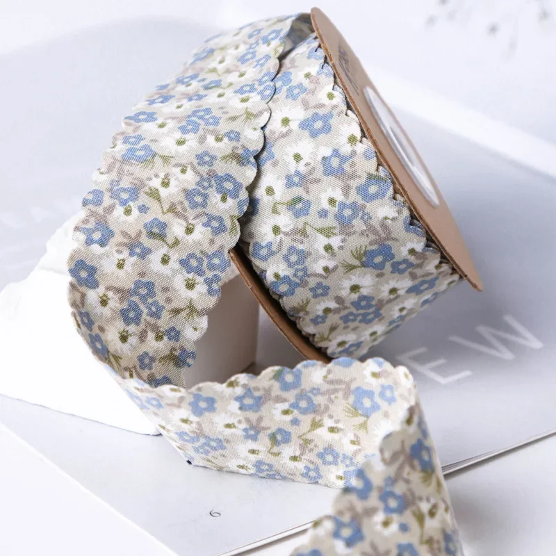 25/38mm 5yards Wavy Edge Flora - Velvet Ribbon Roll recension och pris