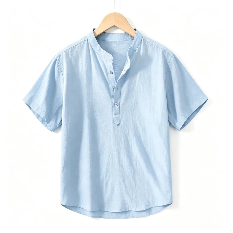 Summer Thin Short-sleeved Shir - Embellish Knit recension och pris