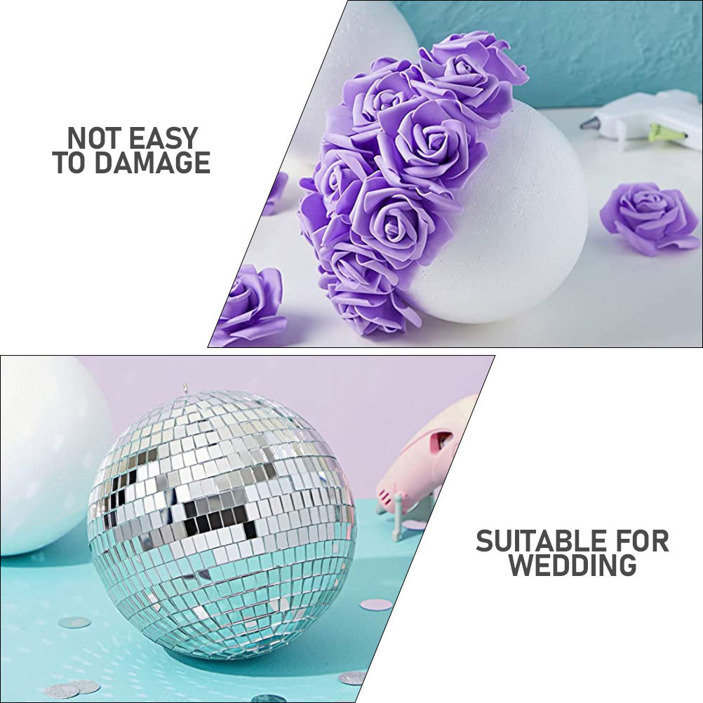 2Pcs Round Foam Spheres Lightw - Craft Embellishments recension och pris