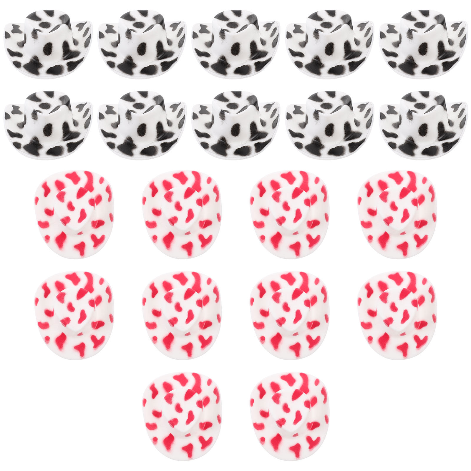 20Pcs Miniature Cowboy Hats Sm - Craft Embellishments recension och pris