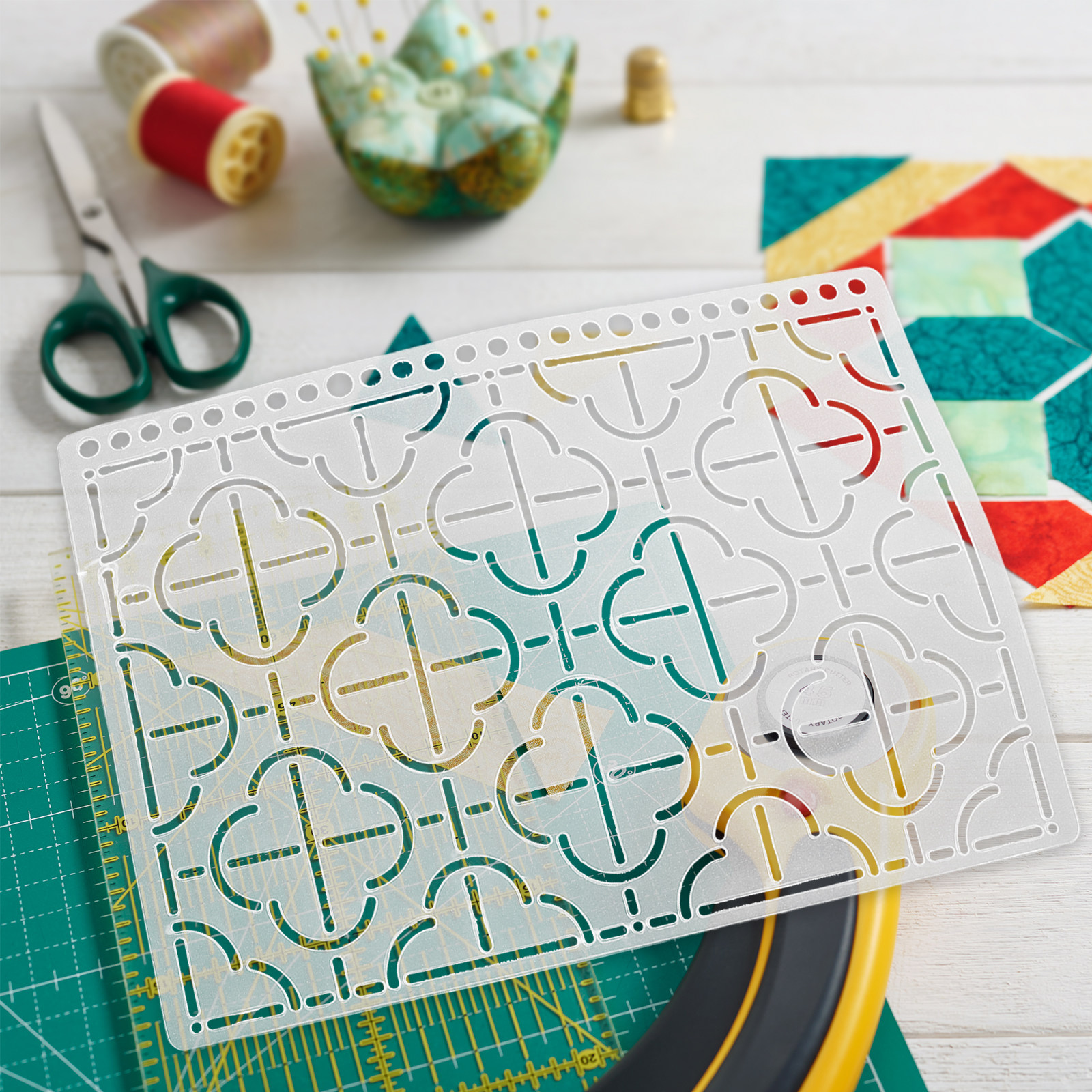 Patchwork Quilting Template PP - Embroidery Craft recension och pris