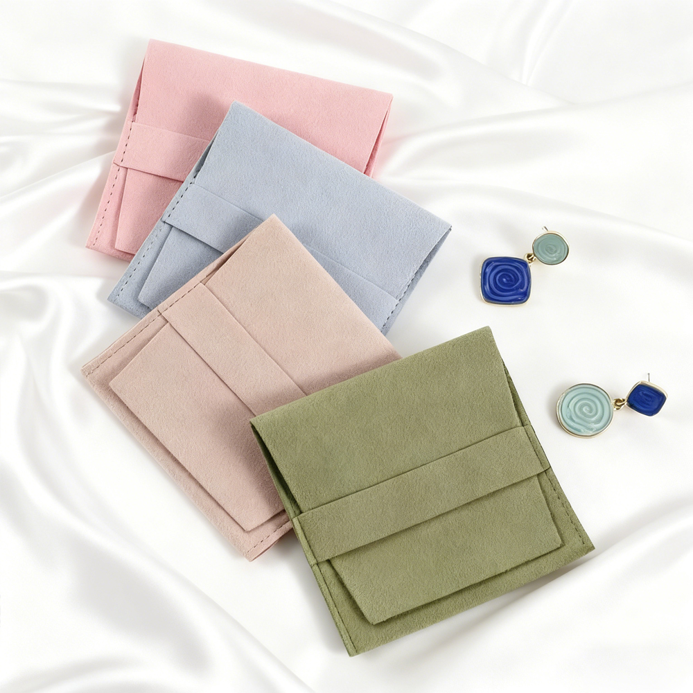 5Pcs Jewelty Bag 6.2x6.2cm/8x8 - Velvet Ribbon Roll recension och pris