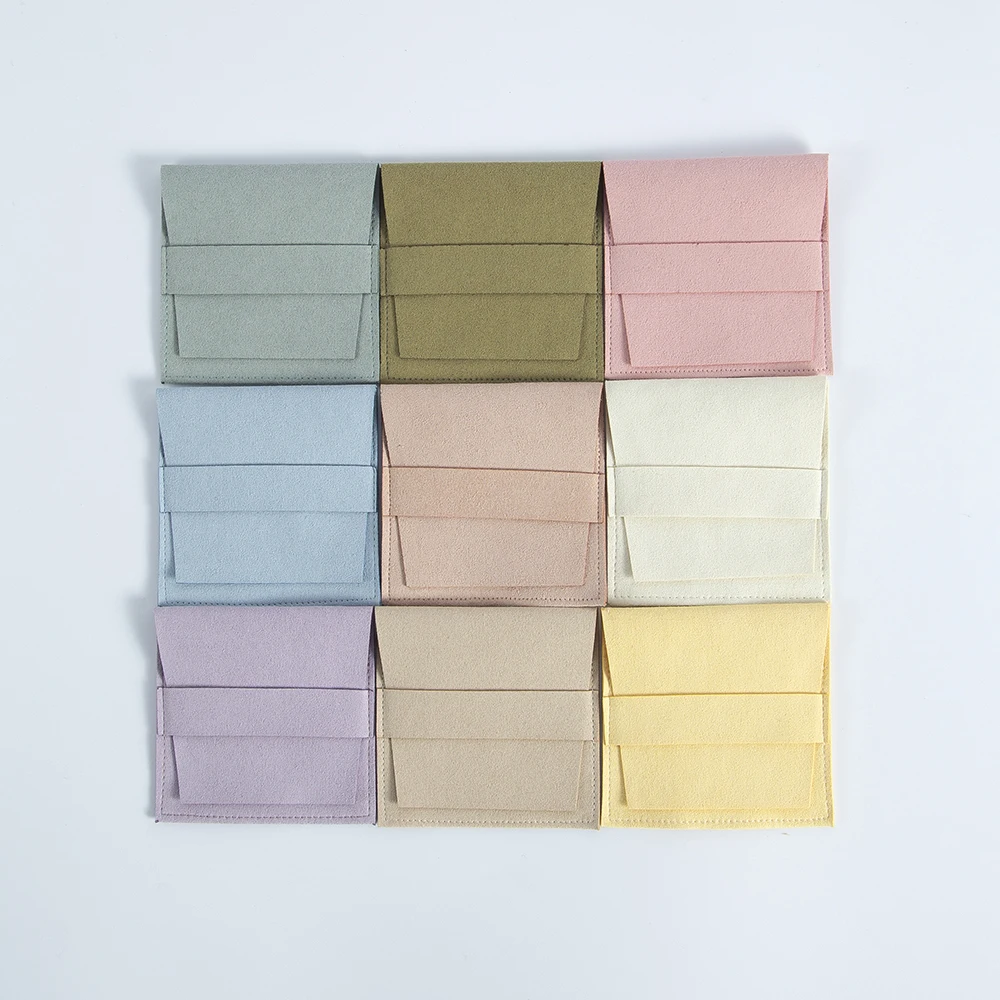 5Pcs Jewelty Bag 6.2x6.2cm/8x8 - Velvet Ribbon Roll recension och pris