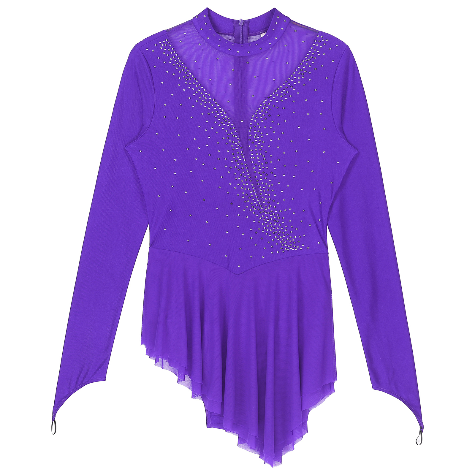 Women Figure Ice Skating Gymna - Rhinestone Banding Trim recension och pris