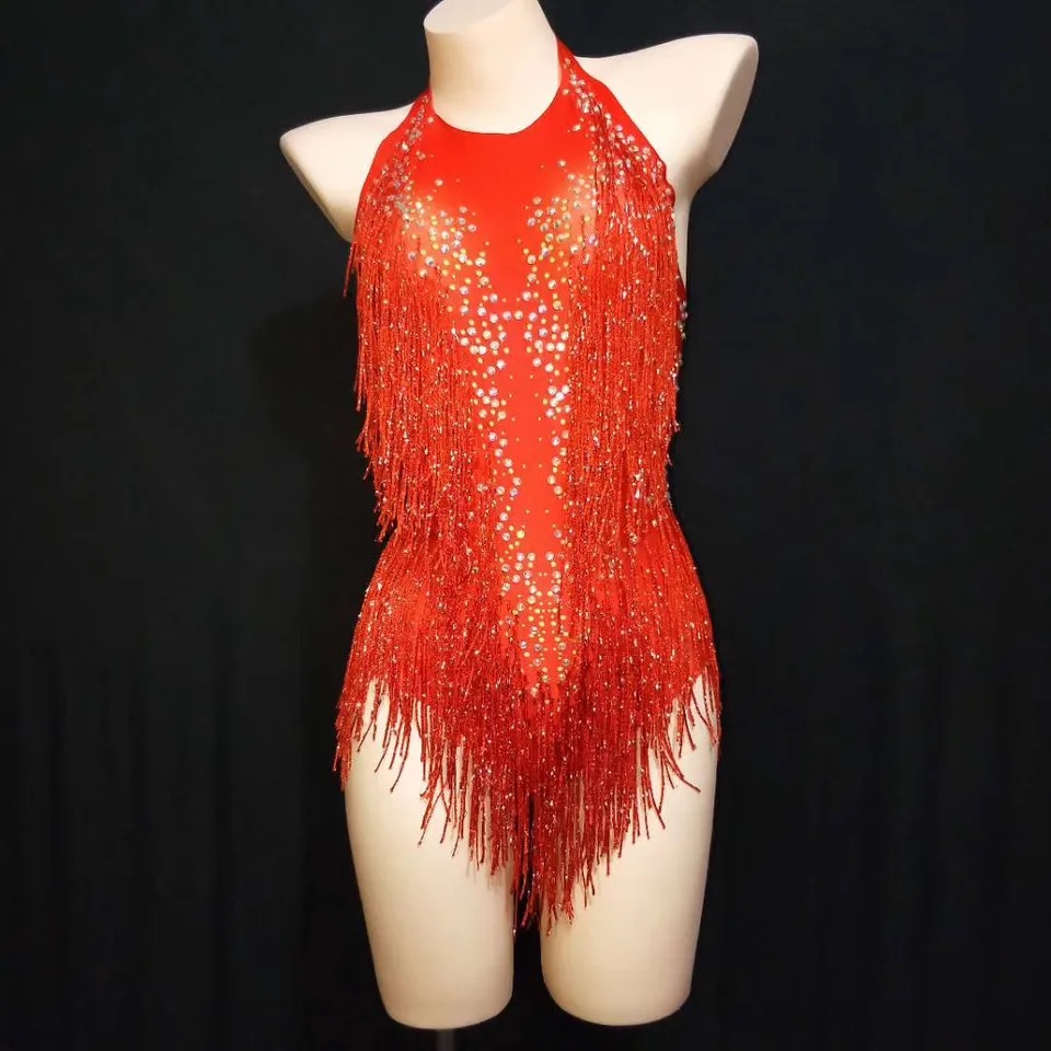 WomenVightclub Party Dance Cos - Rhinestone Banding Trim recension och pris
