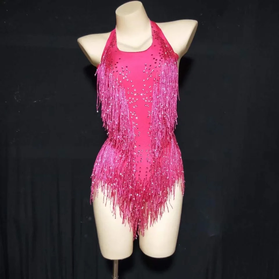 WomenVightclub Party Dance Cos - Rhinestone Banding Trim recension och pris
