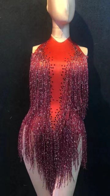 WomenVightclub Party Dance Cos - Rhinestone Banding Trim recension och pris