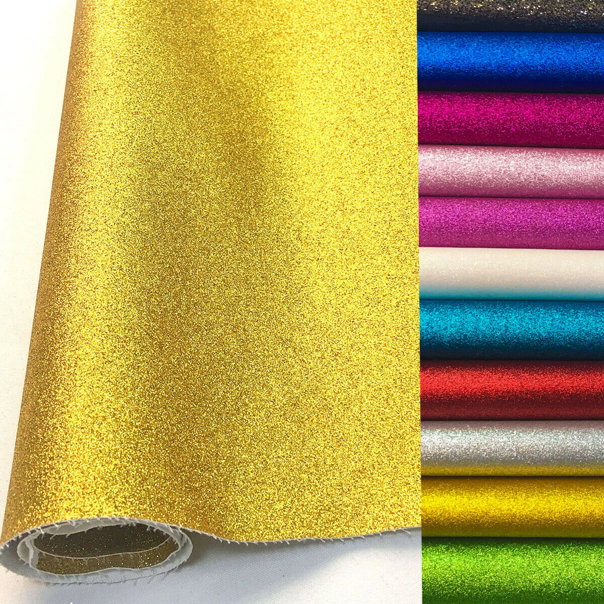 Frosted FINE Glitter Vinyl Sew - Glitter Vinyl Roll recension och pris