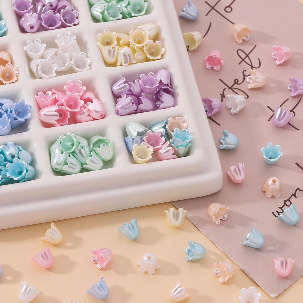 50pcs ABS Artificial Pearls Ch - Embellishment Crafts recension och pris