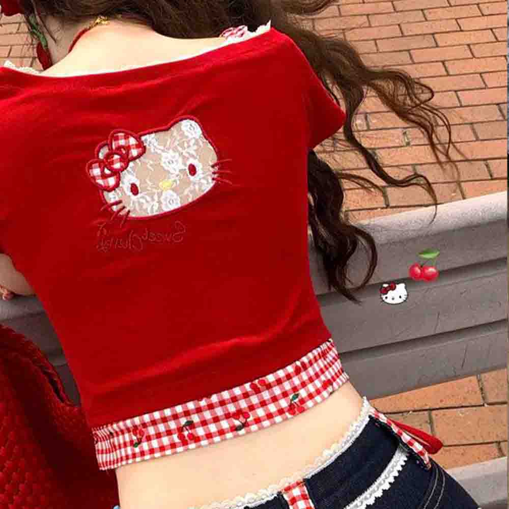 Hello Kitties Summer Women's S - Embellish Knit recension och pris