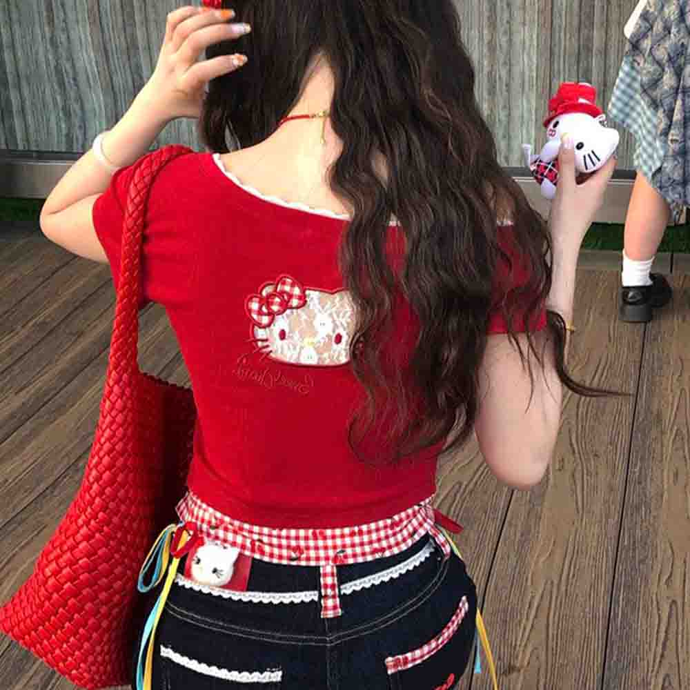Hello Kitties Summer Women's S - Embellish Knit recension och pris