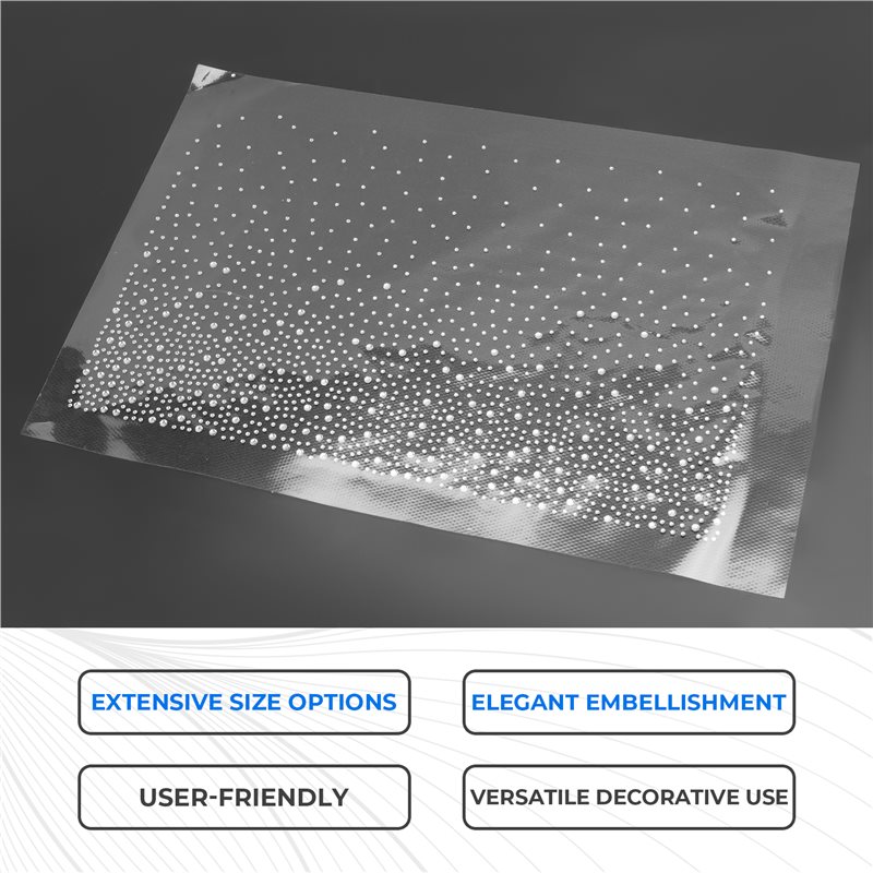 A53Q-Glitter Hotfix Rhinestone - Hotfix Rhinestone Sheet recension och pris