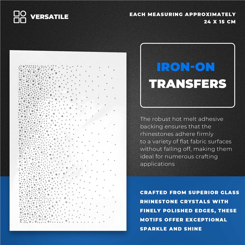 A53Q-Glitter Hotfix Rhinestone - Hotfix Rhinestone Sheet recension och pris