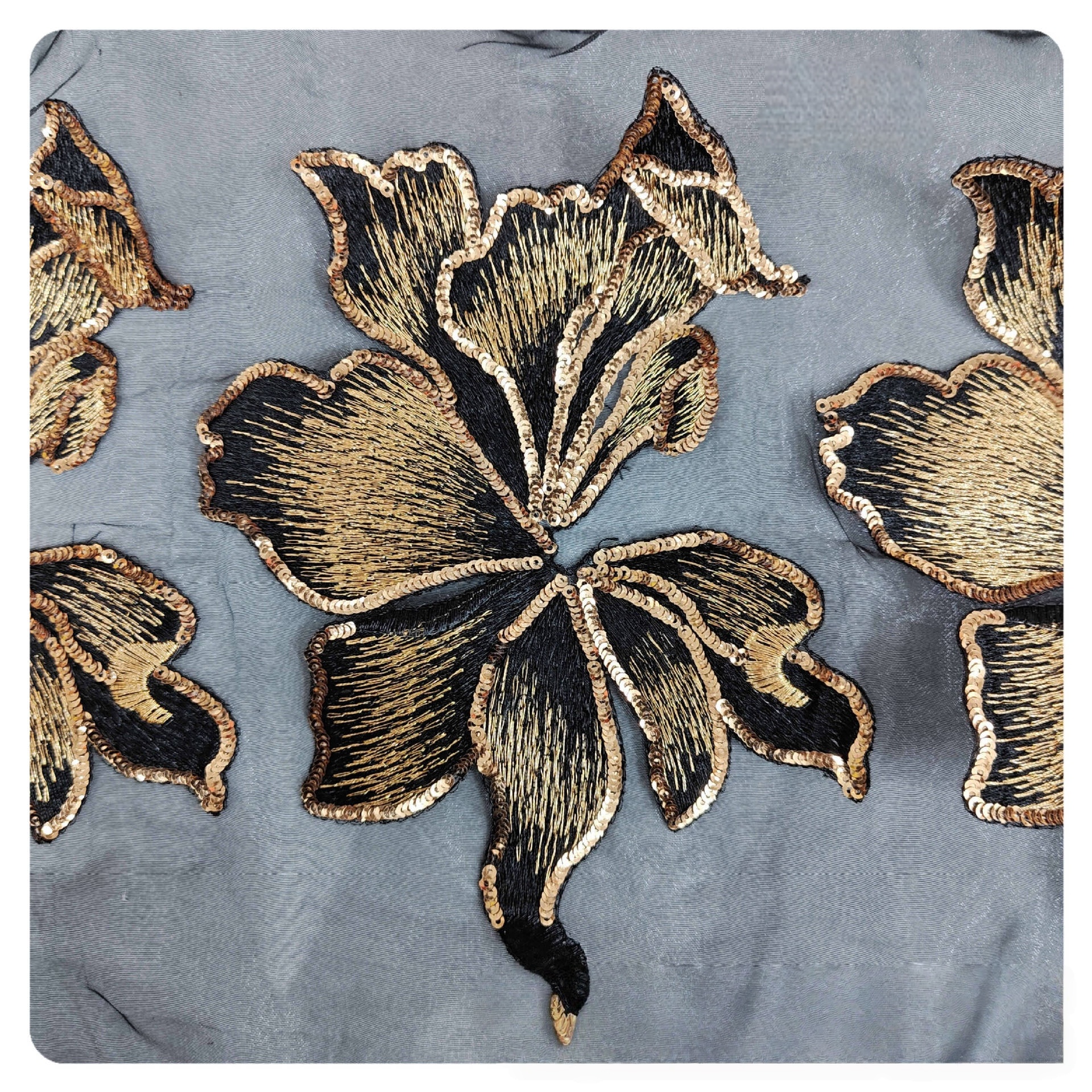 Organza Embroidery Applique Pa - Craft Embellishments recension och pris