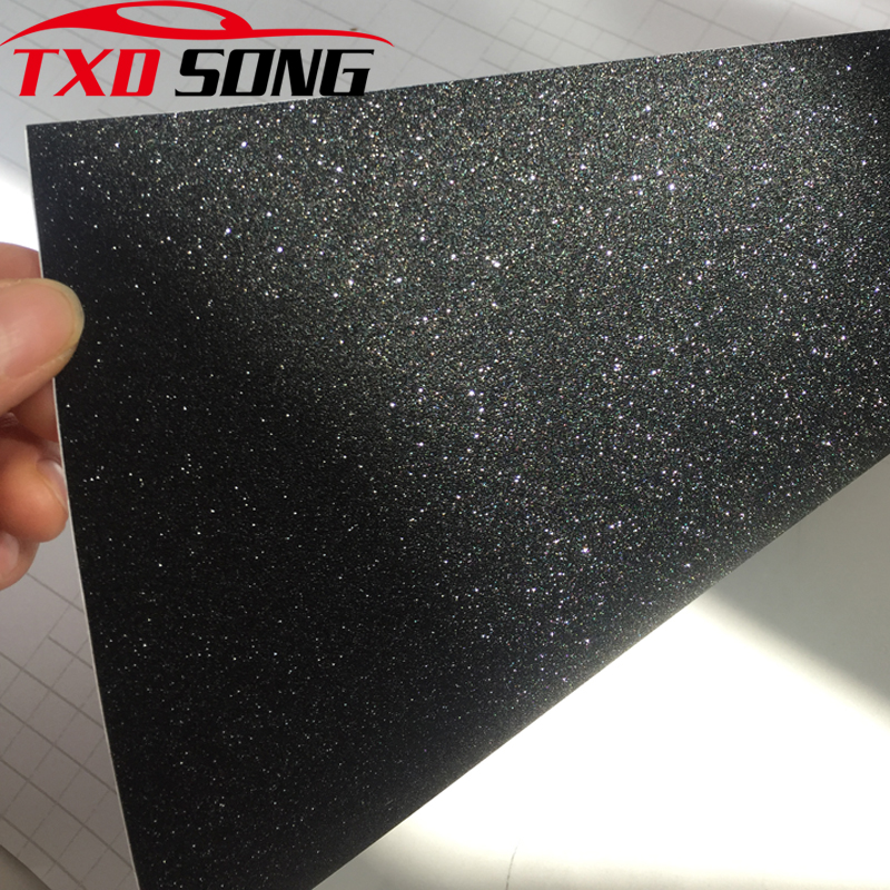50CM*300CM black Glitter Diamo - Glitter Vinyl Roll recension och pris