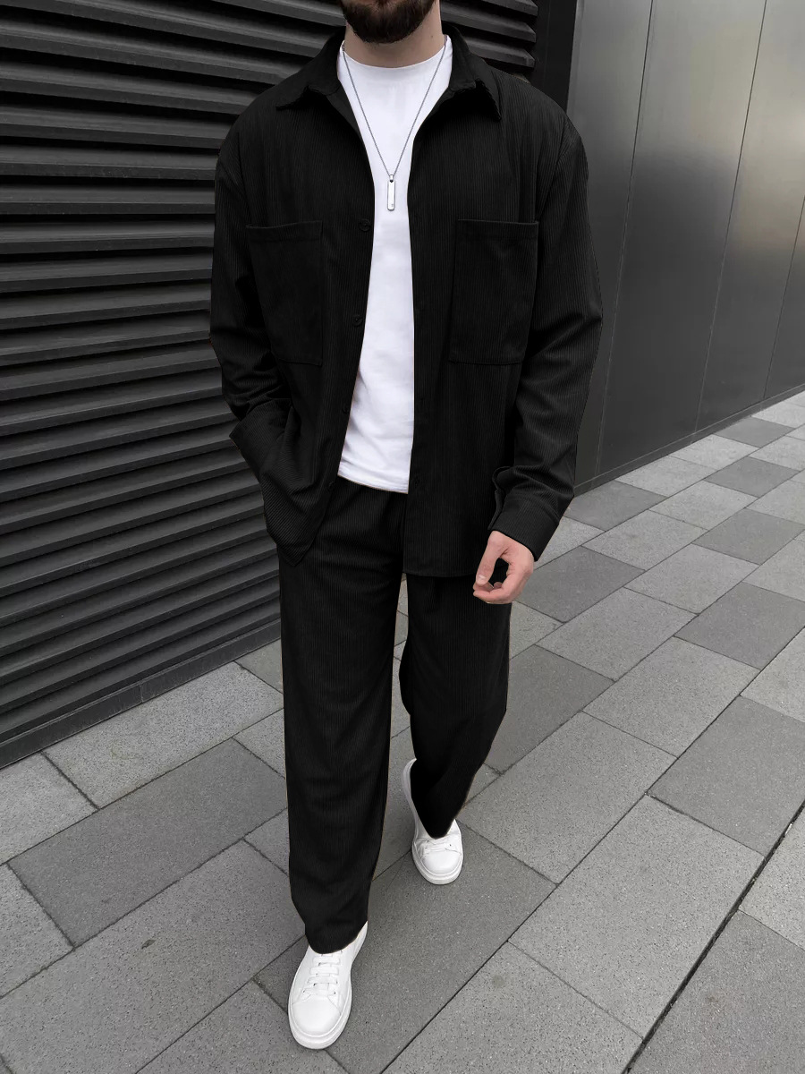 Men's corduroy two-piece outfi - Embellish Knit recension och pris
