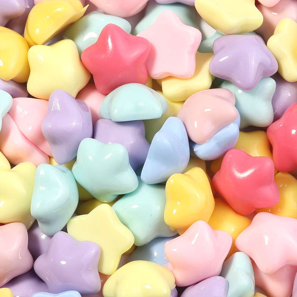 50pcs/lot 16mm Colorful Star R - Craft Embellishments recension och pris