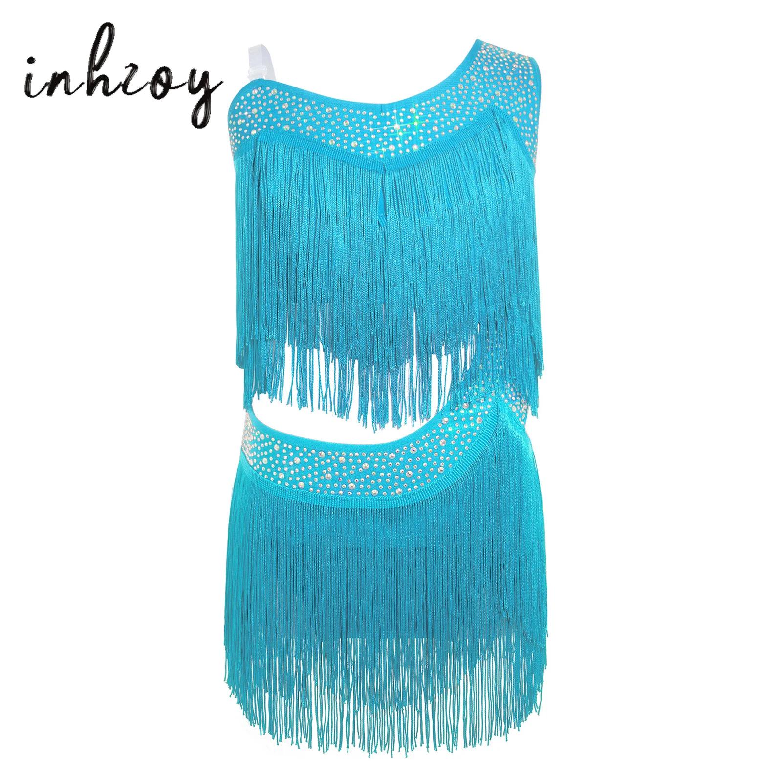 Sequin Ballet Leotard Performa - Rhinestone Banding Trim recension och pris