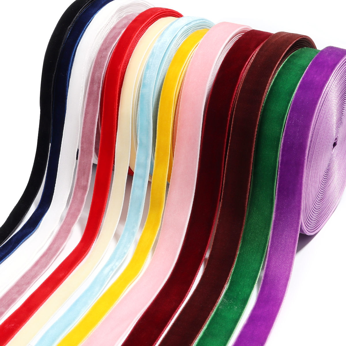 (10Yards/roll) Velvet Ribbon C - Velvet Ribbon Roll recension och pris