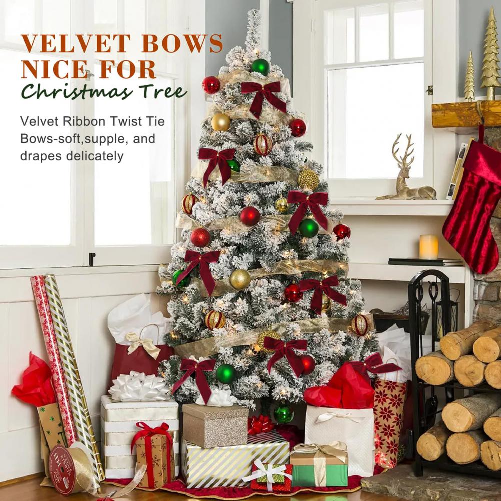 Christmas Bow Embellishment Ch - Christmas Craft Embellishment recension och pris