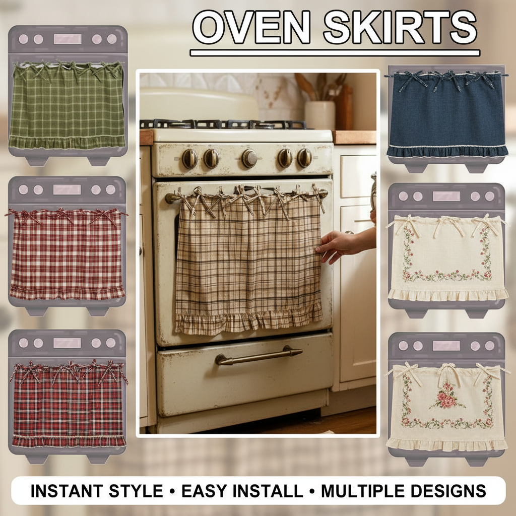 Oven Skirt Artisanal Farmhouse - Embellish Knit recension och pris