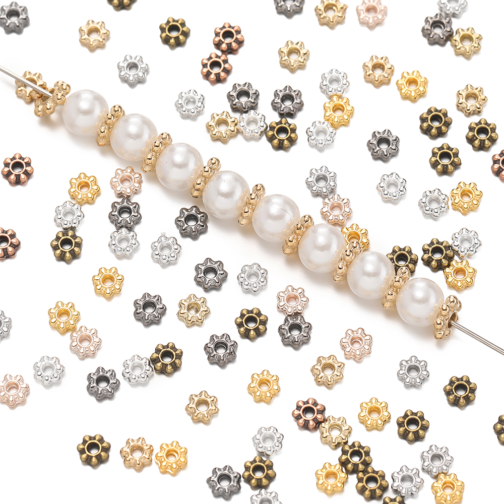 200pcs/lot 4/6mm Daisy Snowfla - Embellishment Crafts recension och pris