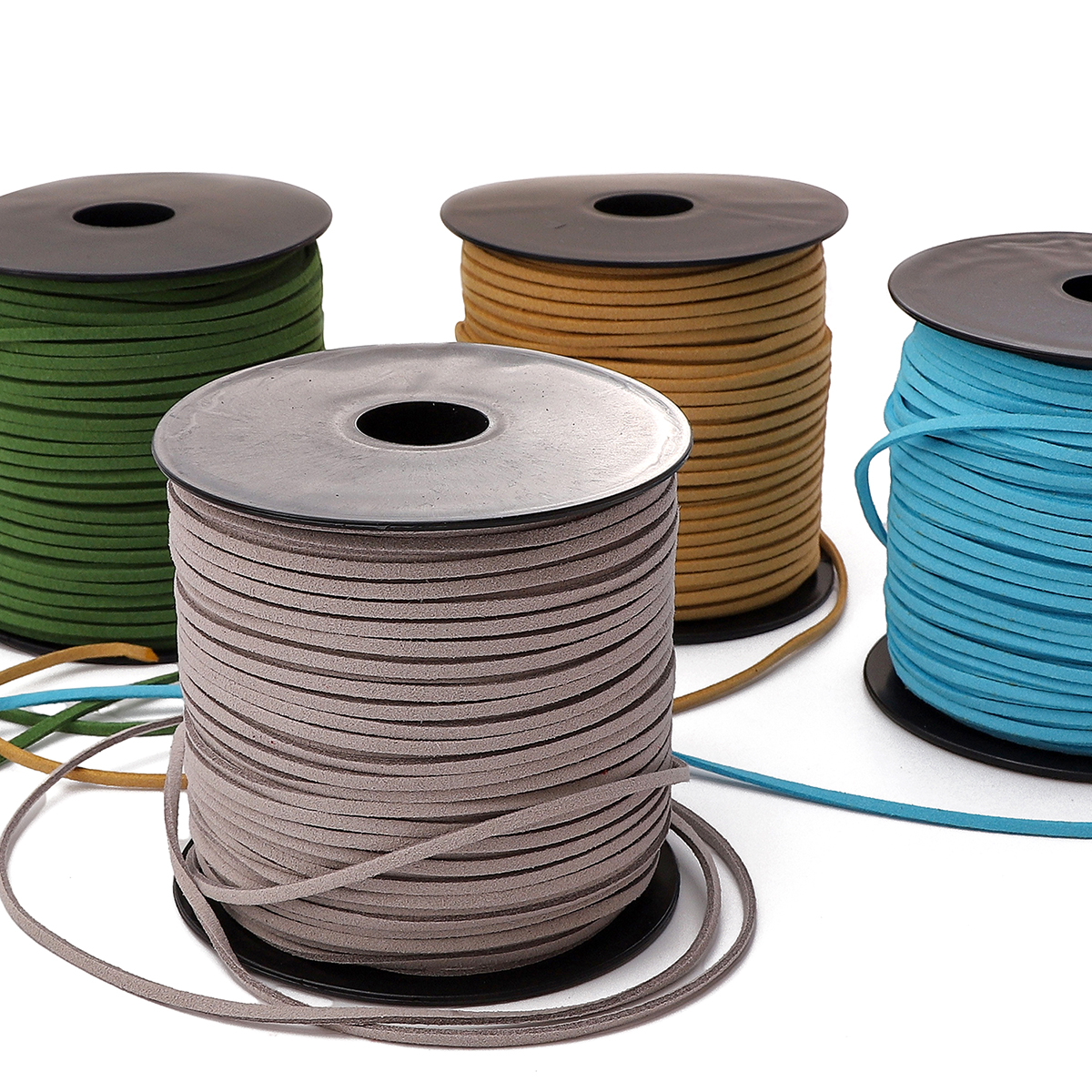 3mm Flat Double Sided Suede Ha - Velvet Ribbon Roll recension och pris