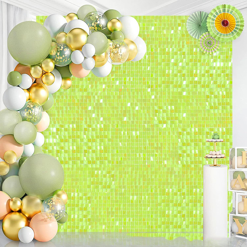 6/12/24/25/26/27Pcs Shimmer Wa - Sequin Fabric Panel recension och pris