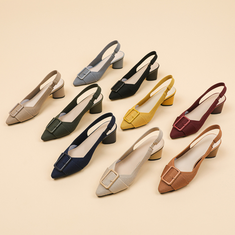 Womens Pointed Toe Knit Hollow - Embellish Knit recension och pris